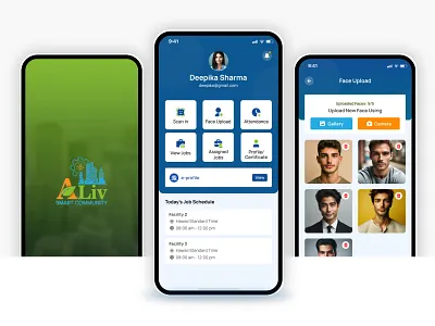 Aliv - Smart Community app appdesign design dribbble ui