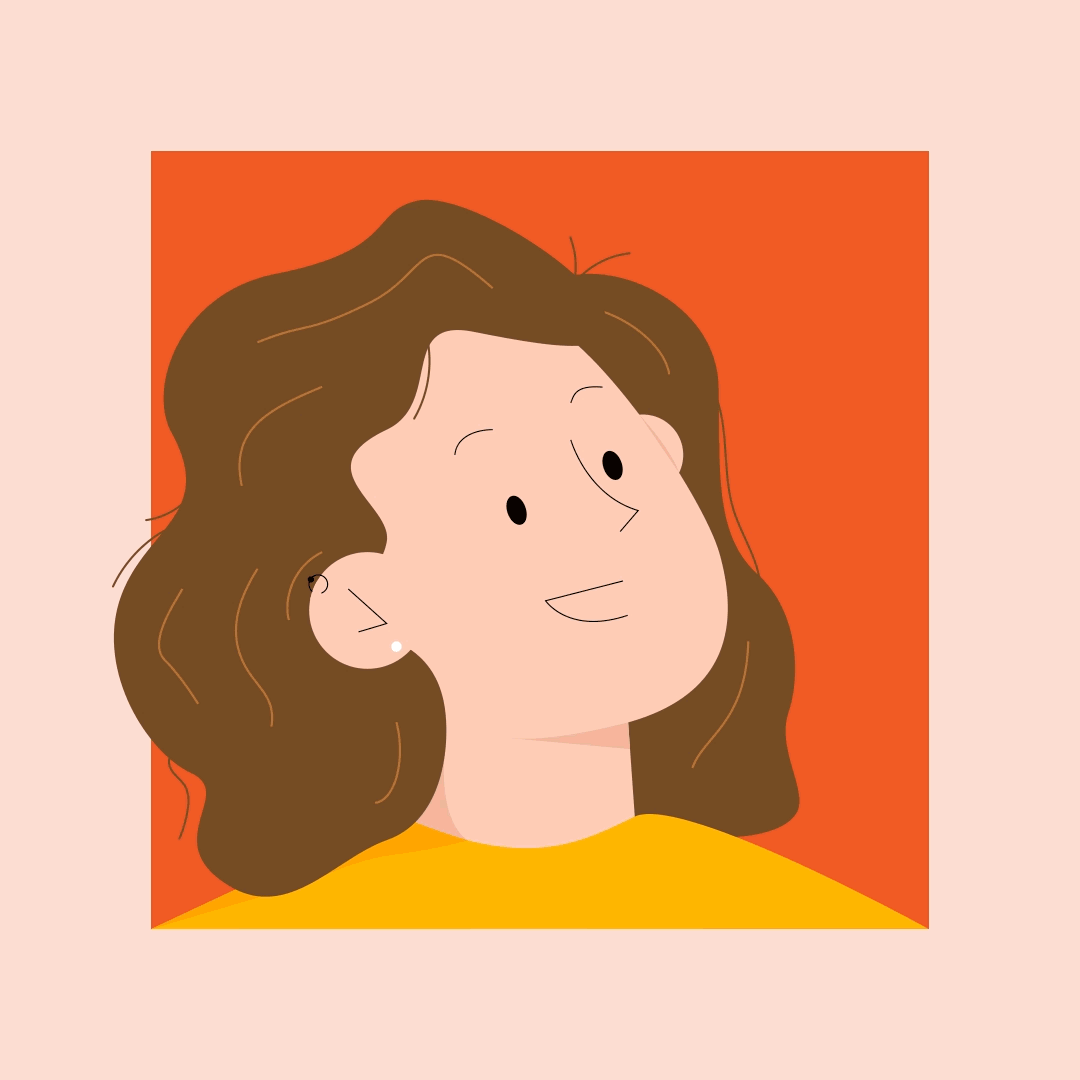 It's me, hi animation character gif illustration loop mograph self portrait