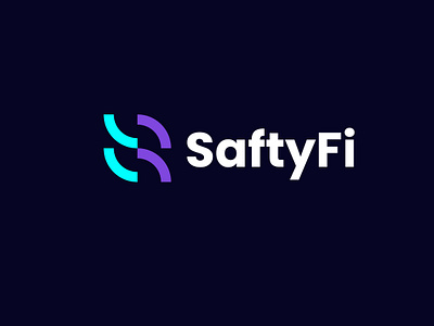 Saftyfi Logo Design, Modern Brand Logo, S-letter Concept app icon corporate identity creative ecommerce graphics design logo logo brand logo design modern branding s concept