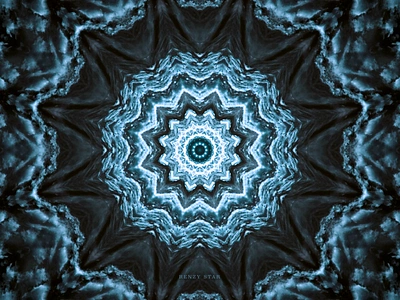 Mandala Art 3 - The Deepest Blue blue mandalas