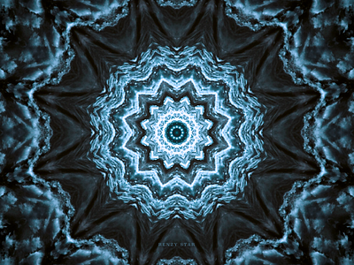 Mandala Art 3 - The Deepest Blue blue mandalas