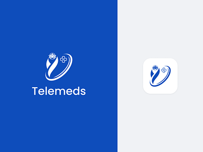 Telemeds logo branding design graphic design illustration logo