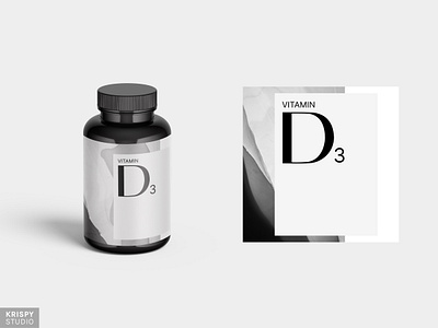 Vitamin Packaging Design branding graphic design logo product functionality ui