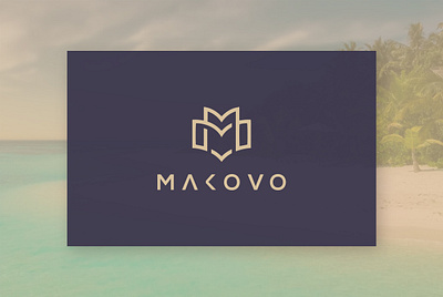 Makovo logo logo design m logo minimal monogram