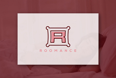 Roomance design lineart logo minimal r logo