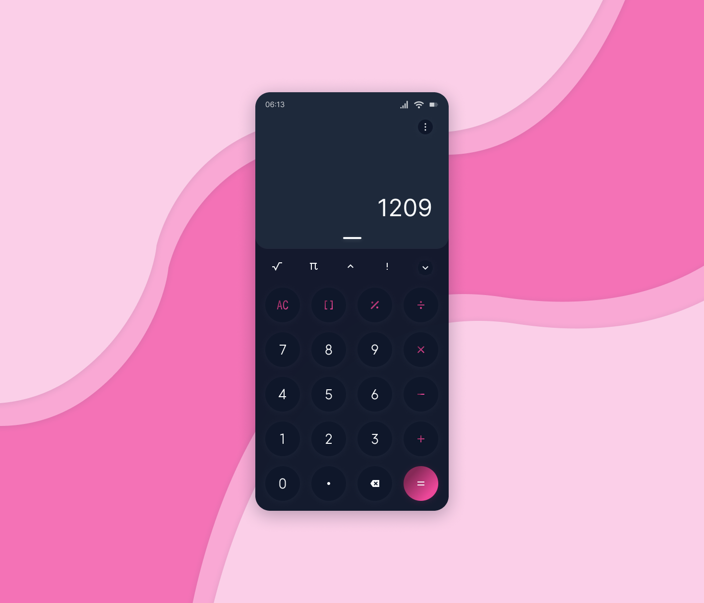 Calculator #DailyUI #4 by Chryselle on Dribbble