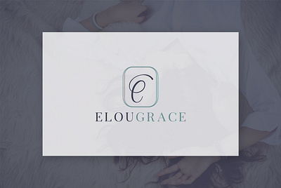 Elougrace e logo feminine logo minimal monogram