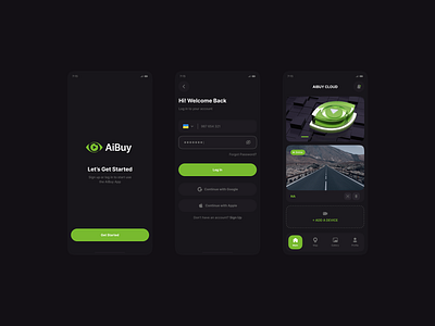 AiBuy app app design ui ux