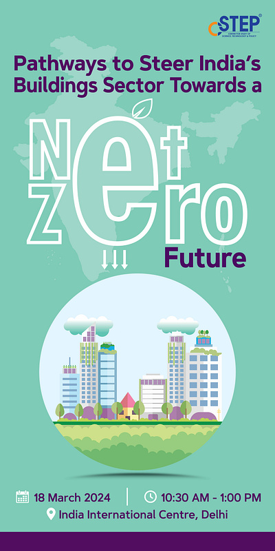 Net Zero_Standee Design print design standee design