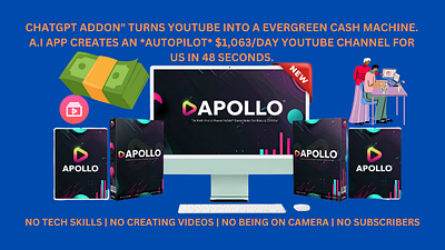 Apollo App Review - Creates Faceless YouTube Channel In 60 Secon apollootos