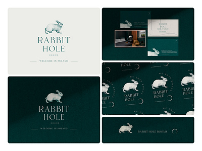 Rabbit Hole. Branding & illustration branding illustration logo rabbit