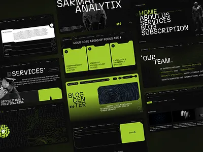 Sarmat. Website for consultancy company 3d about page blog page corporate corporate website design home lemon green main page ui user interface ux web webdesign website wow website