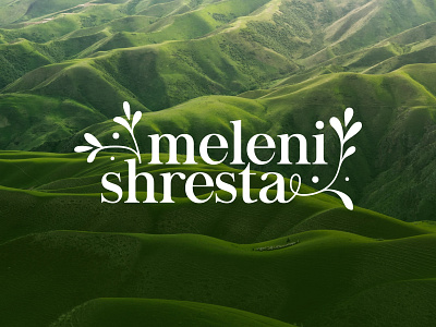 Logo Design for the meleni shresta art branding design graphic design graphicdesigner logo logodesign logodesigner