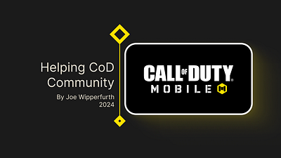 Help Screens For COD Mobile Game ai call of duty mobile design ui ux ux design