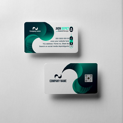 Business Card Print Design brand branding business business card card commercial corporate design identity new print visiting
