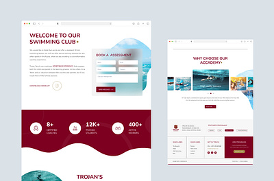 Trojan Sports - UI Exploration prototype uiux uiux design user experience user flow wireframe