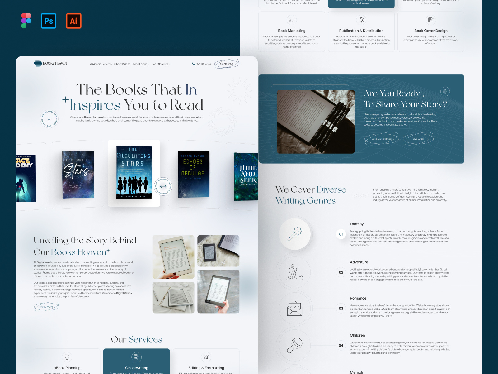 Example of Landing Page Design