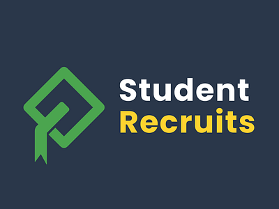 Logo for Student Recruits 2nd branding design graphic design illus illustration logo vector