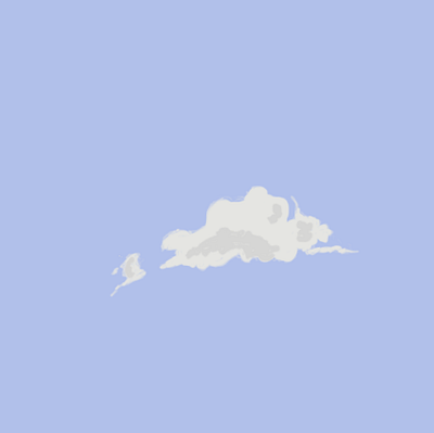 Lonely cloud blue cloud design handmade illustration pixel sky white