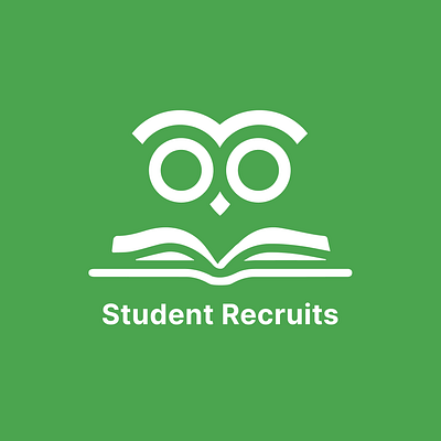 Logo for Student Recruits 3rd branding design graphic design ill illustration logo vector