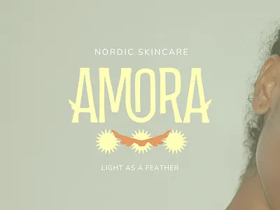 Skincare Branding: Amora Nordic Skincare amora beauty brand branding moody modern nordic skincare skincare branding skincare logo