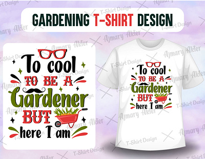 Gardening T-shirt Design garden tshirt designs