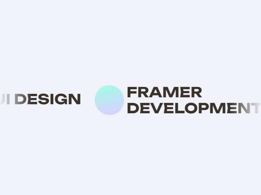 Marquee Banner framer framer design framer website marquee marquee banner scrolling banner skills