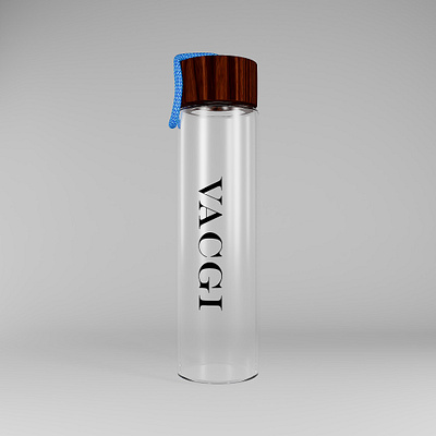 Water Bottle 3D Model 3d animation 3d modeling 3d product visualization 3d rendering