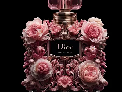 Dalle3 art branding catalog perfume photoshoot