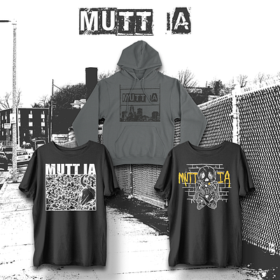 Merch Designs for Mutt IA design graphic design merch merch design