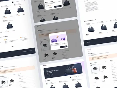 EB Global - Storefront design ecommerce product design sales storefront ui user interface design