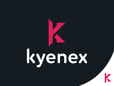 Kyenex Logo branding k k logo letter k logo logo design logo mark logos new logo ninja ninja branding ninja logo tech tech branding tech logo