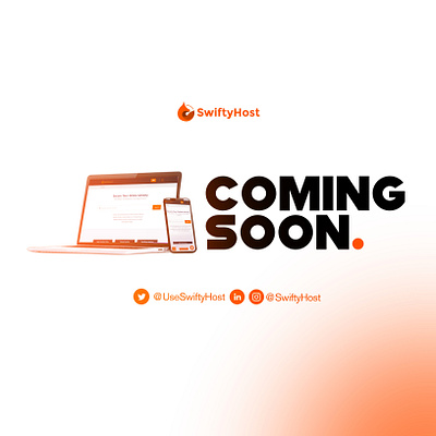 Coming Soon Flyer branding graphic design logo