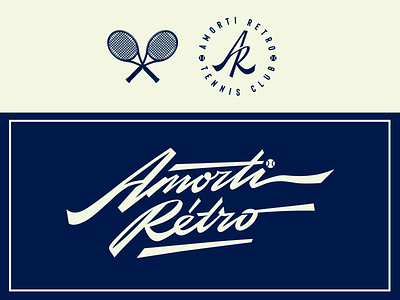 Amorti Retro amorti authentic branding calligraphy custom flow handwritten highend identity lettering logo premium retro script signature sophisticated tennis type unique