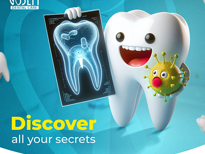 A creative dental design with x-rays and germs 3d art creative creative 3d designs creative campaigns creative concept creative idea creative social media campaign creativity dental art dental concept dental designs dental inspirational germs inspiration inspirational inspirational idea social media social media ads social media designs x ray