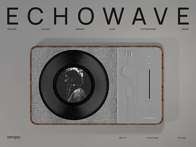 Spline 3D Design - Modern Turntable 3d 3d animation 3d design animation product animation product design spline 3d visual design