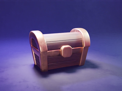 Chest Animation Tutorial 3d animation blender chest game game animation illustration loot render treasure tutorial
