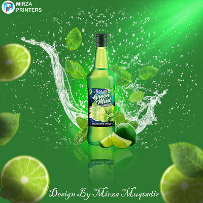 Product Manipulation branding graphic design juice branding photoshop product design