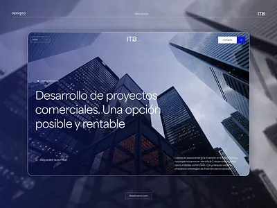 ITB Web Design - Investment Advisory animation branding design graphic design logo ui ux web design webflow