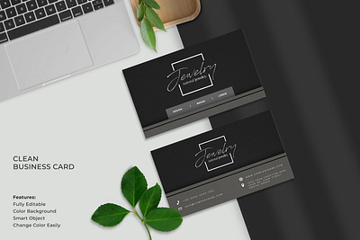 Jewellery Business Card Design Template business cards in illustrator