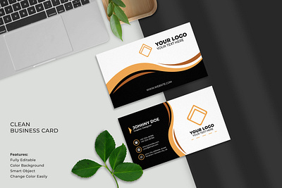 Business Card Design Template business cards in illustrator