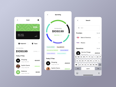 Money management & crypto wallet mobile ui design application banking cash crypto crypto portfolio crypto wallet cryptocurrency debt management digital wallet finance financial investment mobile money money management payment ui wallet wealth web design