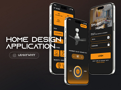 Figma Home Design Application ui