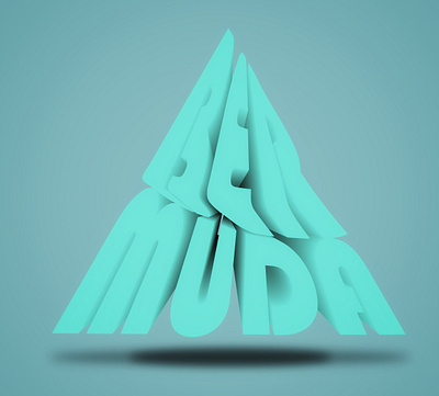 Birmuda Triangle 3d animation branding graphic design logo