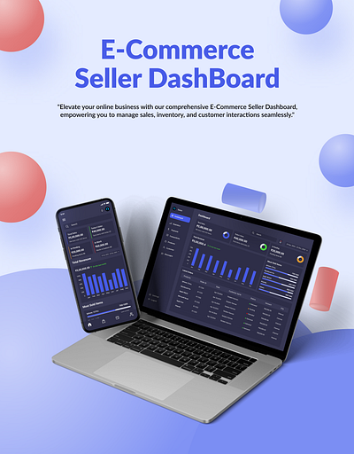 E-Commerce Seller DashBoard animation branding graphic design motion graphics ui