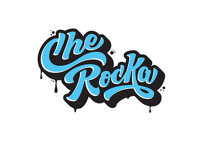 Che Rocka Logo branding design graphic design hand lettering lettering logo type typography