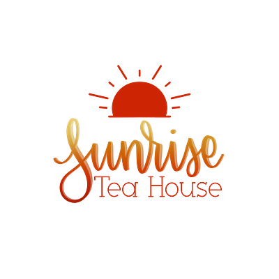 Sunrise Tea House - Logo branding logo