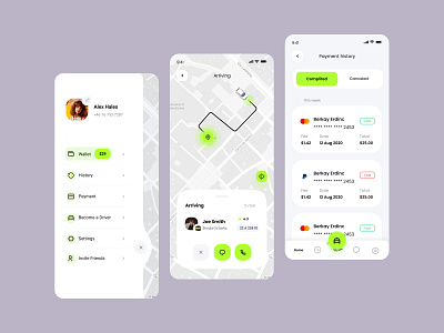 Online Taxi Mobile UI UX Design application booking car sharing drive drive map driver map mobile online taxi app online taxi app ui ride map ride sharing taxi app design taxi app ui taxi booking taxi driver taxi map taxi online taxi service ui