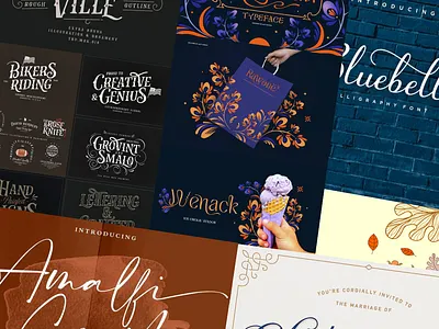 fonts 3d animation branding graphic design logo motion graphics ui