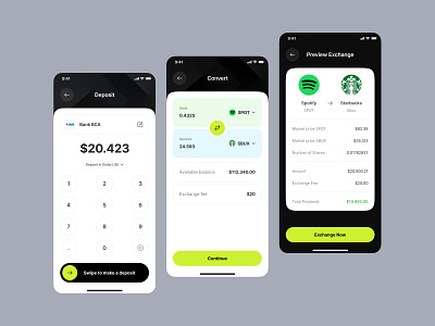 Stock Market Trading Mobile App UI UX Design bank banking crypto crypto app cryptocurrency exchange financial fintech investment pay payment stock stock market stock market app stock market app ui stock market app ui design trade trading trading platform trading view